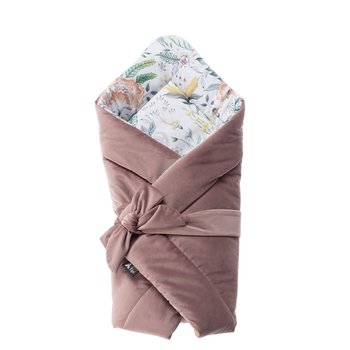 Rożek Velvet Nest Premium rose, 75x75cm - Yellow Tipi