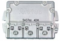 Rozgałęźnik 1/ 4 Televes Spliter Rozdzielacz 4x Wyjścia SAT Unicable DVB-T2 Inna marka