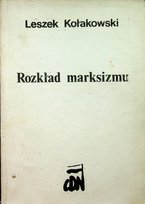 Rozkład marksizmu Opracowanie zbiorowe