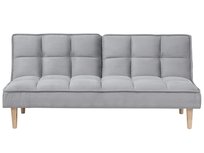 Rozkładana sofa BELIANI Siljan, jasnoszara Beliani