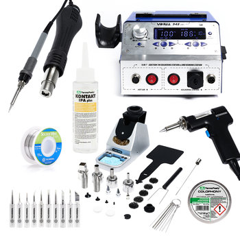 Rozlutownica Yihua 948-Ii Hot-Air 10 Grotów Cyna - Techrebal