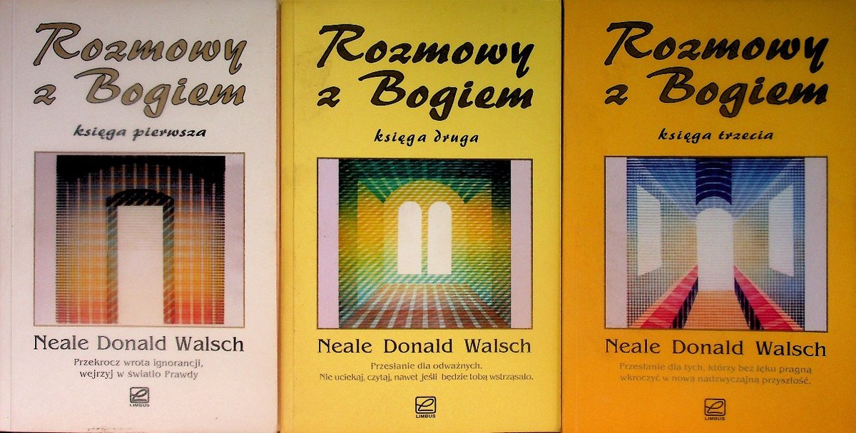 Rozmowy z Bogiem Tom 1 do 3 - Walsch Neale Donald | Książka w Empik