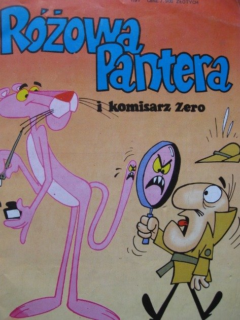 Różowa pantera i komisarz zero różne różowe Nr 1 / 91 - Opracowanie ...