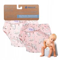 Różowa pielucha treningowa Majteczki do nauki nocnika sikania 12-14kg 1Róż