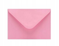 RÓŻOWE Koperty Ozdobne C5 50szt 162x229mm SAMOKLEJĄCE SK Papier Offsetowy