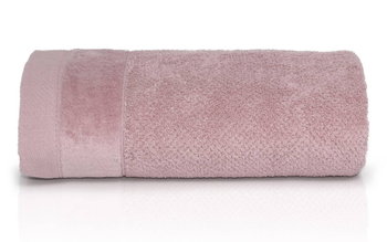 Różowy Ręcznik Vito, frotte 100% bawełna 550g/m2, rozmiar 50x90 cm - Detexpol