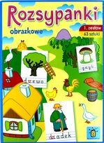 Rozsypanki Obrazkowe Sylabowe I Głoskowe Do Nauki Czytania I Pisania Cz. 1 - Bronisław Rocławsk, Rozsypanki 1 Rozsypanki 1