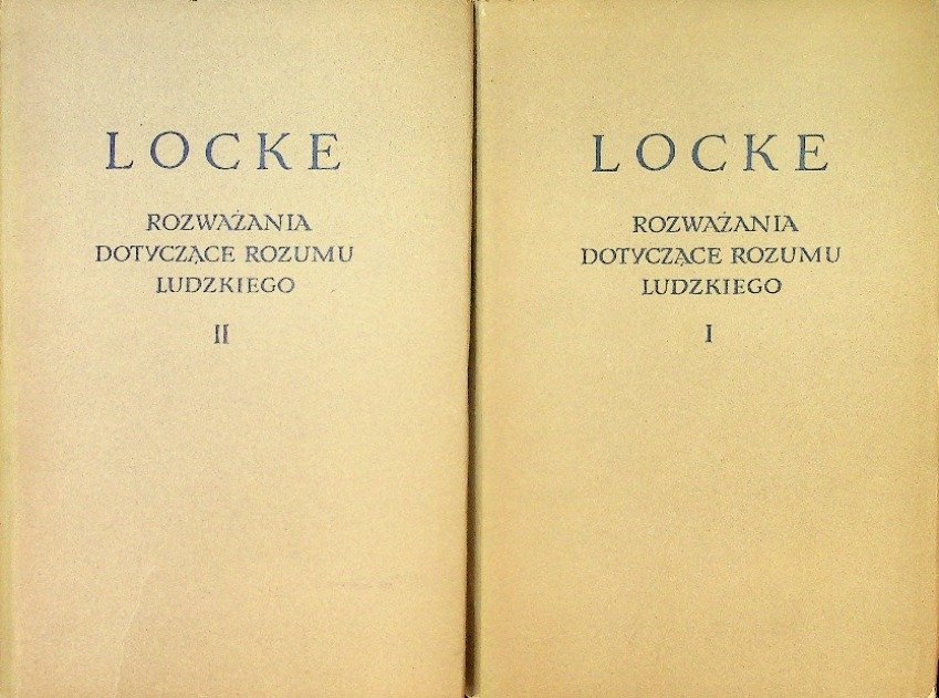 Rozważania dotyczące rozumu ludzkiego Tom I i II - W opisie | Książka w