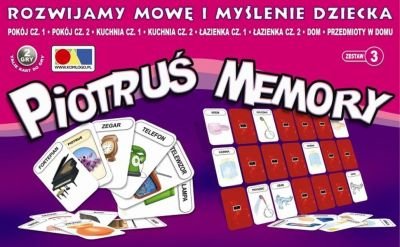 Rozwijamy mowę i myślenie dziecka, gra edukcyjna, Komlogo, zestaw 3
