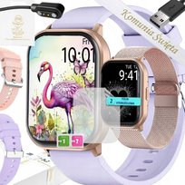 Rubicon Zegarek Dla Dziecka na Komunię - Zestaw 3w1 z Bransoletą