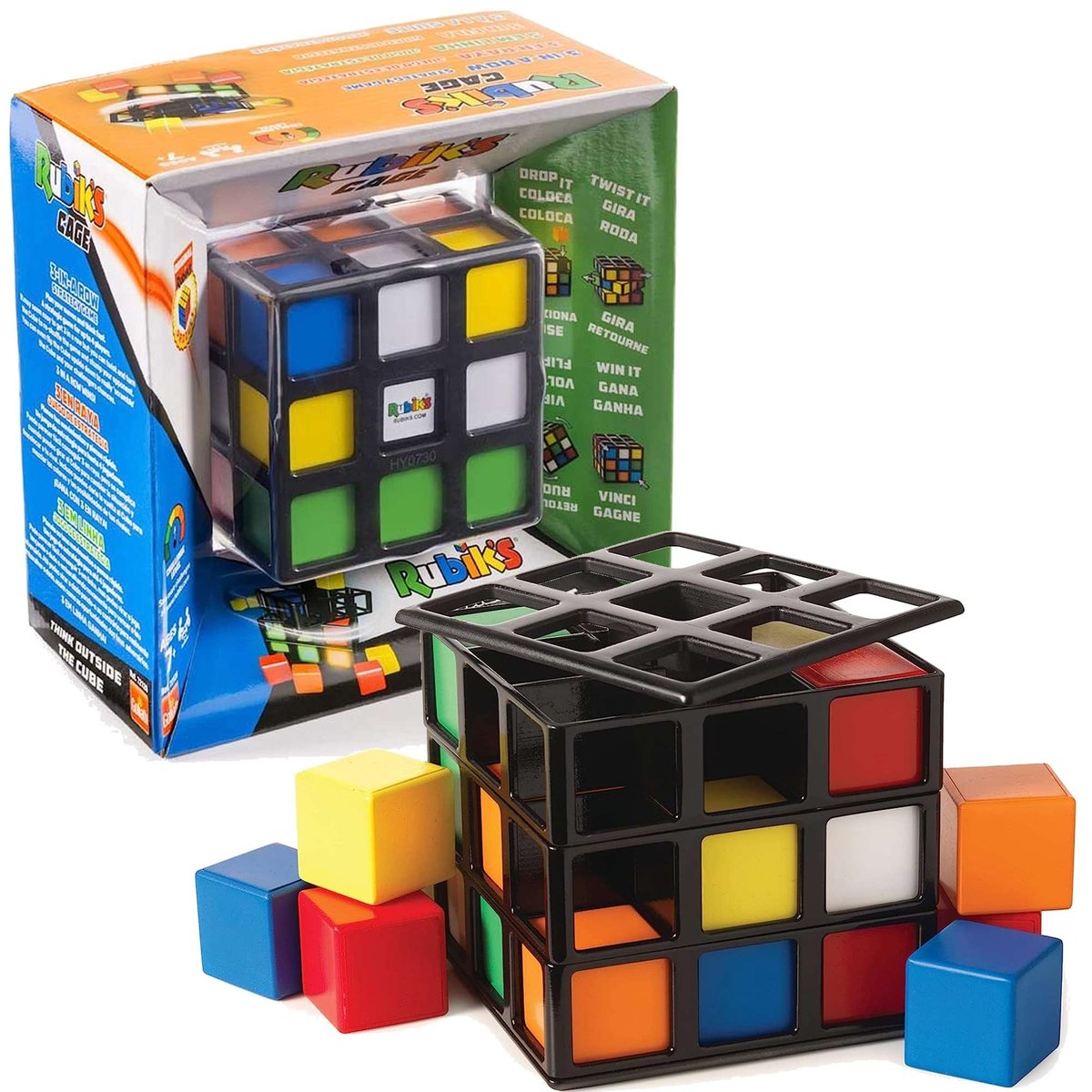 Zdjęcia - Gra planszowa Spin Master Rubik's Cage Kostka Klatka Rubika, gra strategiczna, 