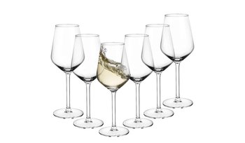 Rubin Kpl. 6 Kieliszków Wino Białe 370Ml - Altom