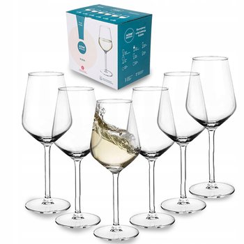 Rubin Kpl. 6 Kieliszków Wino Białe 370Ml - Altom