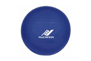 Rucanor, Piłka gimnastyczna z pompką, niebieska, 90 cm - Rucanor