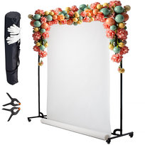 RUCHOMY STELAŻ + BIAŁE TŁO ZESTAW DO DEKORACJI EVENTOWYCH