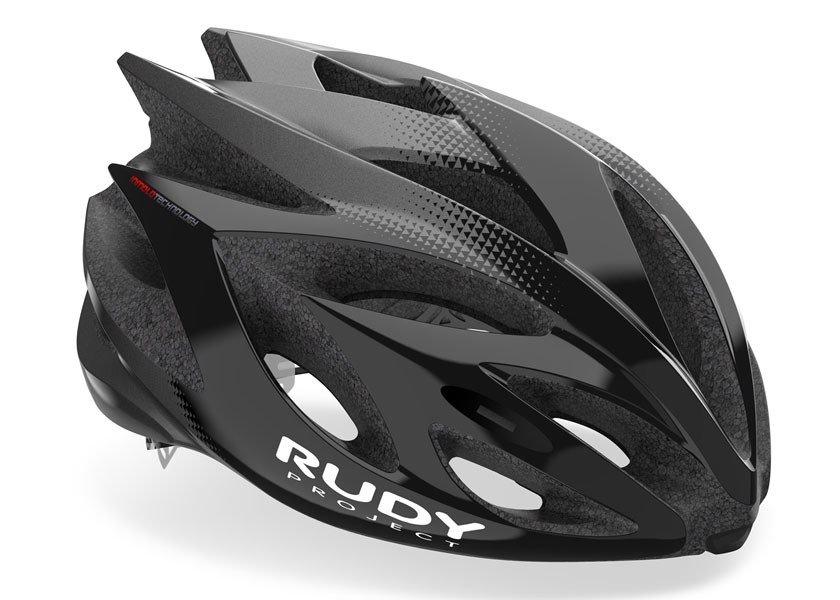 Zdjęcia - Kask rowerowy Rudy Project Kask HL57013 S  Rush Black Titanium Shiny (51-55)