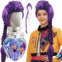 RUMI PERUKA DEMON HUNTERS KPOP ŁOWCZYNIE DEMONÓW AKCESORIA DO STROJU