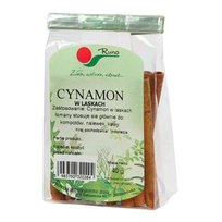 Runo, Cynamon w laskach, 40 g Runo