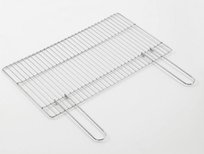 Ruszt do grilla betonowego LANDMANN 10222, stal chromowana, 40x30 cm