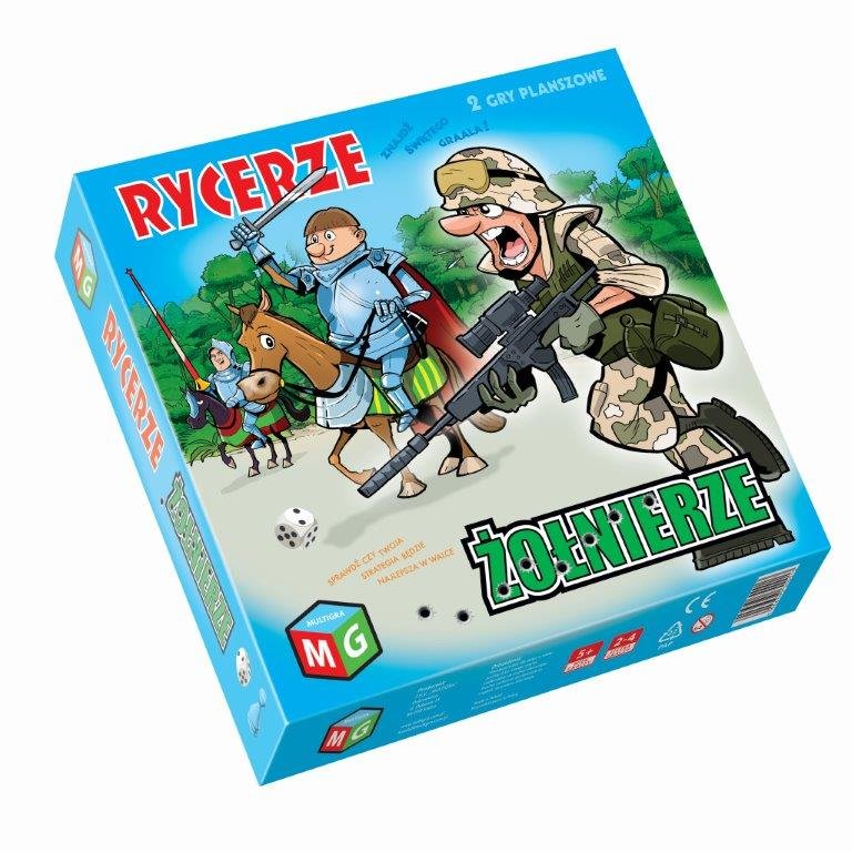 Rycerze Żołnierze, gra planszowa, MULTIGRA