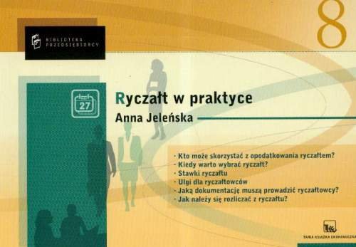 Ryczałt W Praktyce - Jeleńska Anna | Książka W Empik