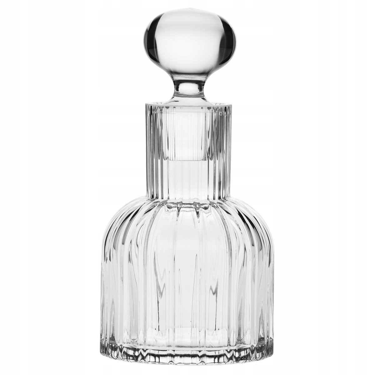 Krosno Ryflowana Karafka Vintage 650 Ml Sejmowa Do Whisky Wody Nalewek