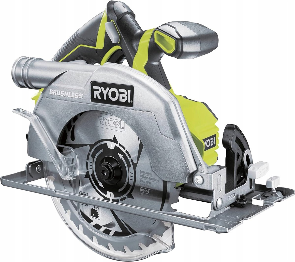 RYOBI 18 V ONE bezszczotkowa ręczna piła pilarka tarczowa R18CS7 0 Ø 184mm Ryobi Sklep