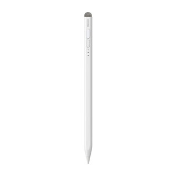 Rysik długopis aktywny + pasywny Baseus Stylus z wskaźnikiem baterii (biały) - Zamiennik/inny