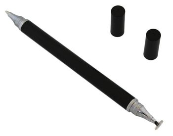 Rysik pojemnościowy z długopisem, Opticum, PR41, czarny - Opticum