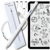 Rysik Stylus Pencil Pen Do Telefonu Tableta Uniwersalny Pencil Pen 4 Końcówki
