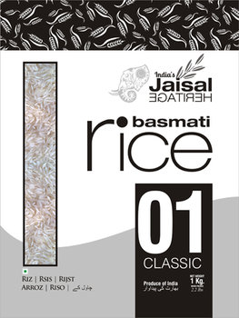 Ryż basmati 01 Basmati Rice Classic Jaisal 1kg - Inna marka