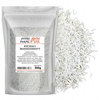 RYŻ BIAŁY DŁUGOZIARNISTY 500g Naturalny tradycyjny wysoka jakość Kol-Pol Kol-pol