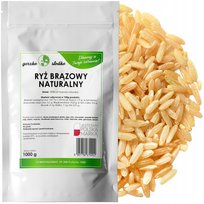 Ryż Brązowy Ryż Naturalny Długi 1Kg gorzkoislodko