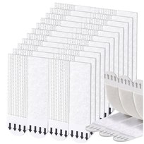 Rzepy samoprzylepne do montażu wieszania obrazów 24 szt 16 x 70 mm Edibazzar