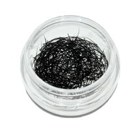 Rzęsy jedwabne pojedyncze w słoiczku 0,25 g j 0,30 12 mm
