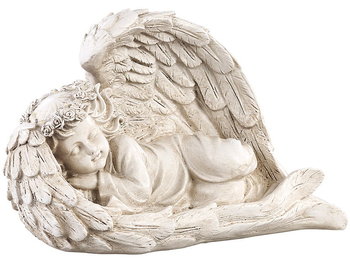 Rzeźba solarna LED śpiący anioł Lunartec - Lunartec