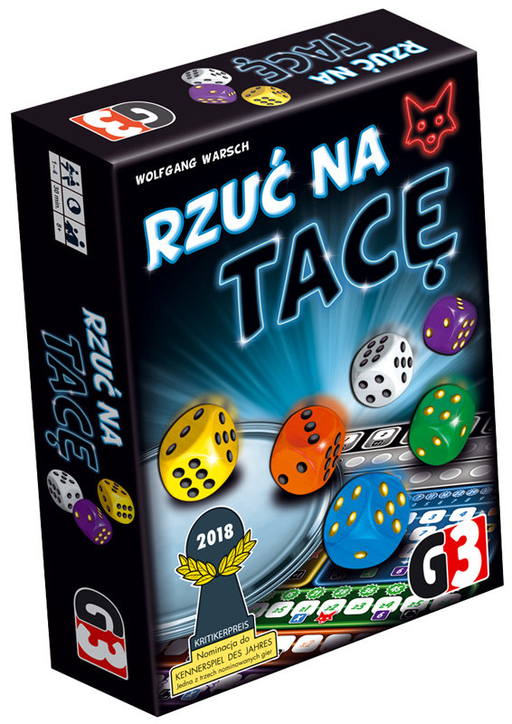 Rzuć na tacę, gra towarzyska, G3