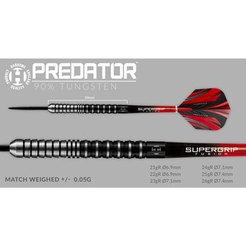 Rzutki Harrows Predator 90% Steeltip 24 gR - Harrows