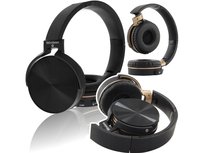 S��uchawki Nauszne Bezprzewodowe Bluetooth Lekkie Mp3 Radio Sk��adane Gaming Czarny