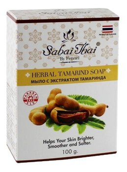 Sabai Thai, ziołowe mydło Tamaryndowiec, 100 g - Sabai Thai