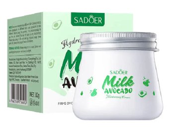 Sadoer, Milk Avocado, Krem Do Twarzy Nawilżający, 80ml - Sadoer