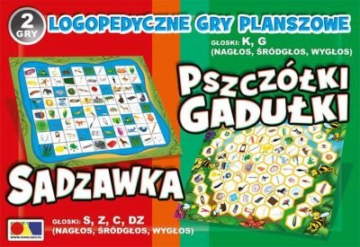 Sadzawka Pszczółki Gadułki, gra edukcyjna, Komlogo, gra planszowa