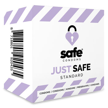 Safe - Condoms Just Safe Standard, Prezerwatywy, (5 Pcs) - Inna marka