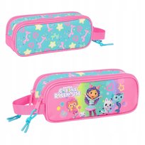Safta Mały Różowy Piórnik Saszetka Tuba Koci Domek Gabi Gabby'S Dollhouse SAFTA