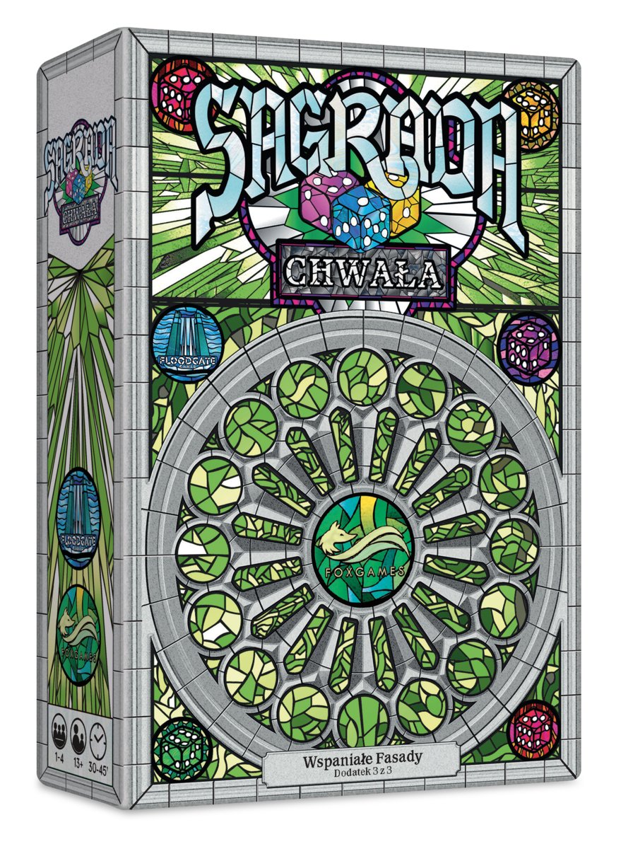 Sagrada: Chwała, Dodatek, gra planszowa, FoxGames