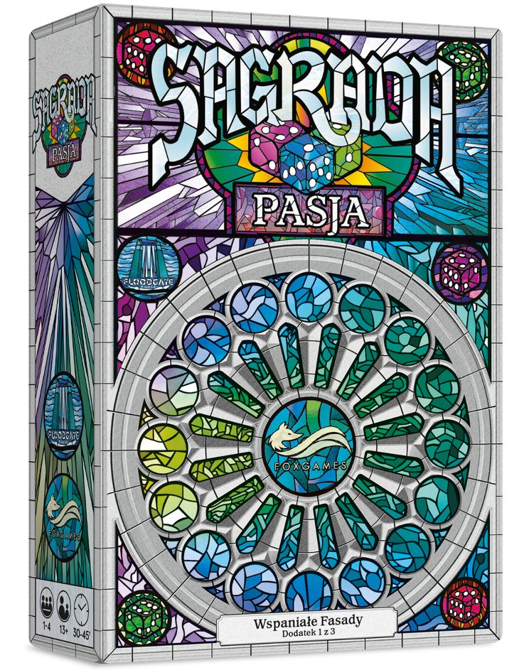 SAGRADA: PASJA, gra planszowa, FoxGames