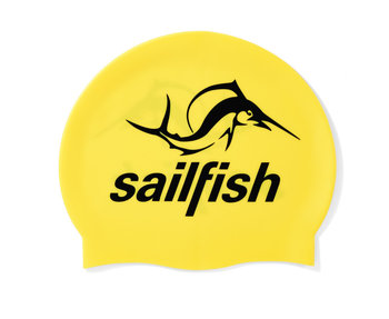 sailfish Czepek Pływacki Silikonowy yellow - SAILFISH