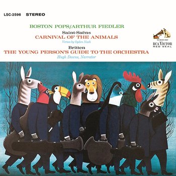 Saint-Saens: Carnival of the Animals - Britten: The Young Person's Guide to the Orchestra, Op. 34 - Arthur Fiedler