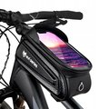 Sakwa rowerowa na ramę, uchwyt na telefon, torba wodoodporna rozmiar L - EVI