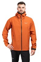 Salewa Kurtka trekkingowa męska Puez Aqua 4 PTX 2,5L brązowa 50_L Salewa